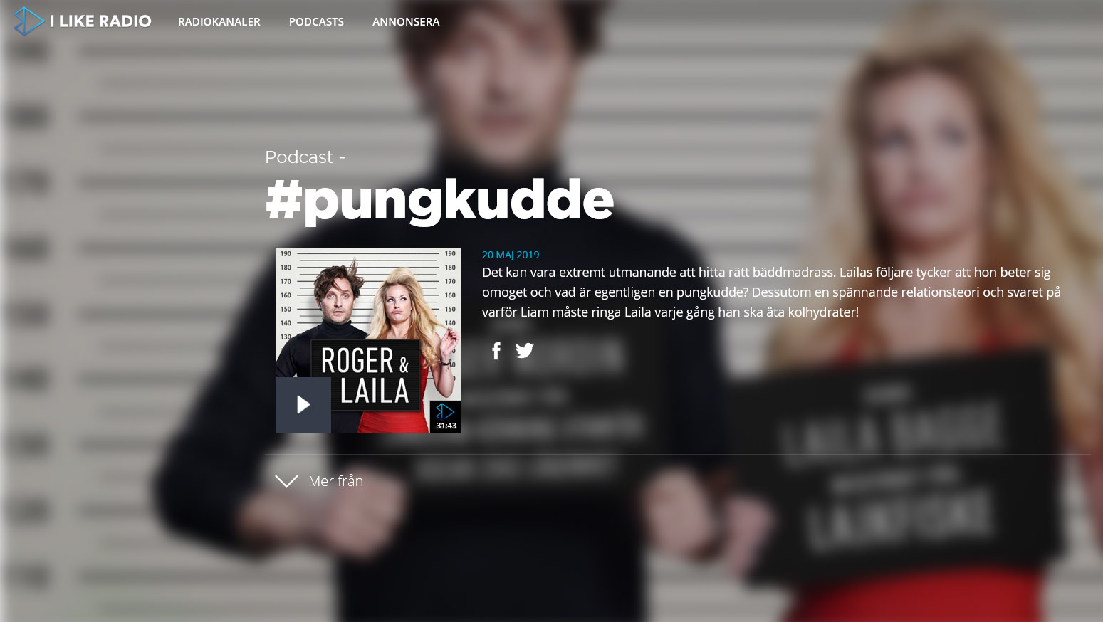 #pungkudde Roger & Lailas poddcast